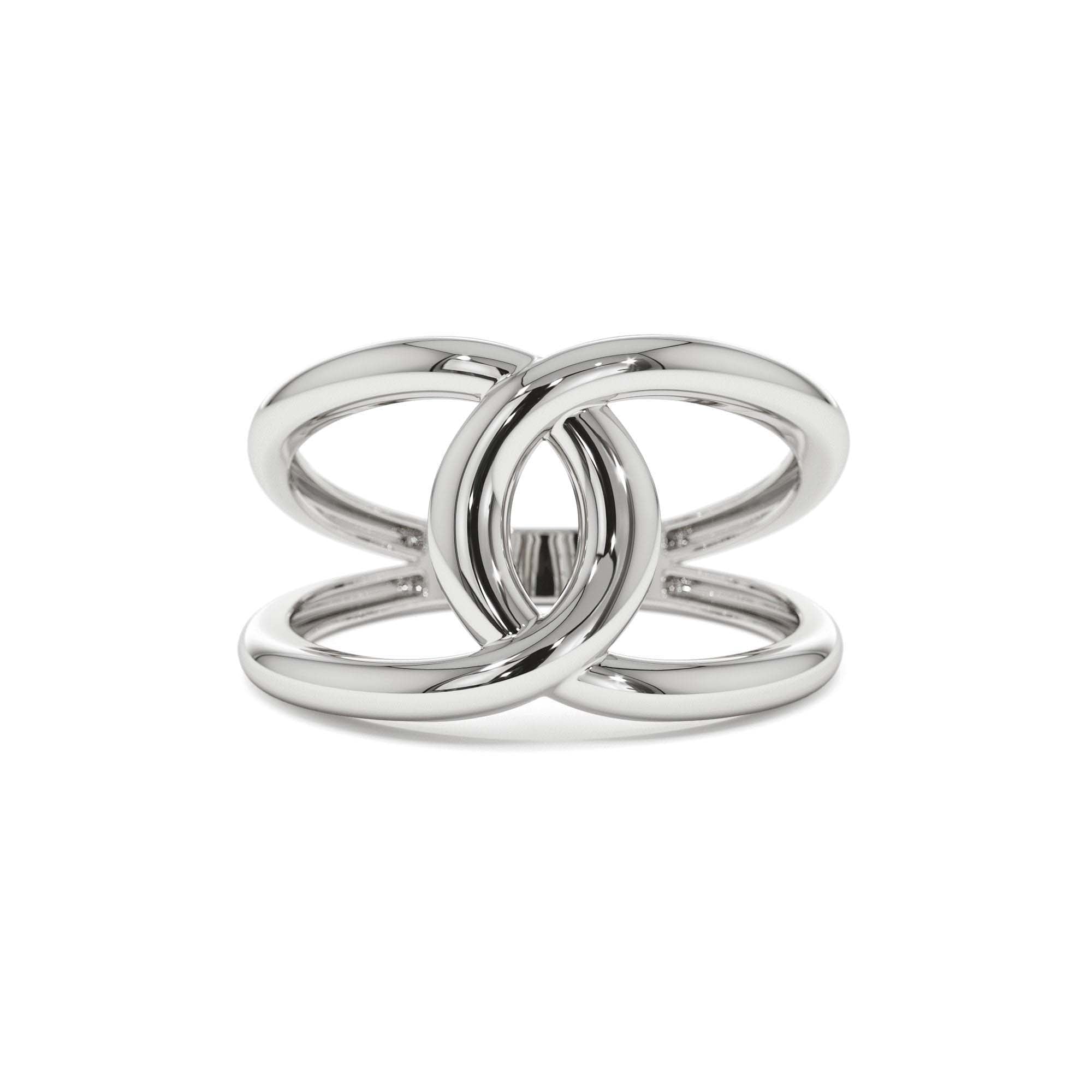 14k Gold Infinity Knot Ring - view 3
