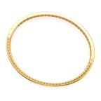 14k 0.85 Ctw Statement Diamond Bangle Bracelet - view 4
