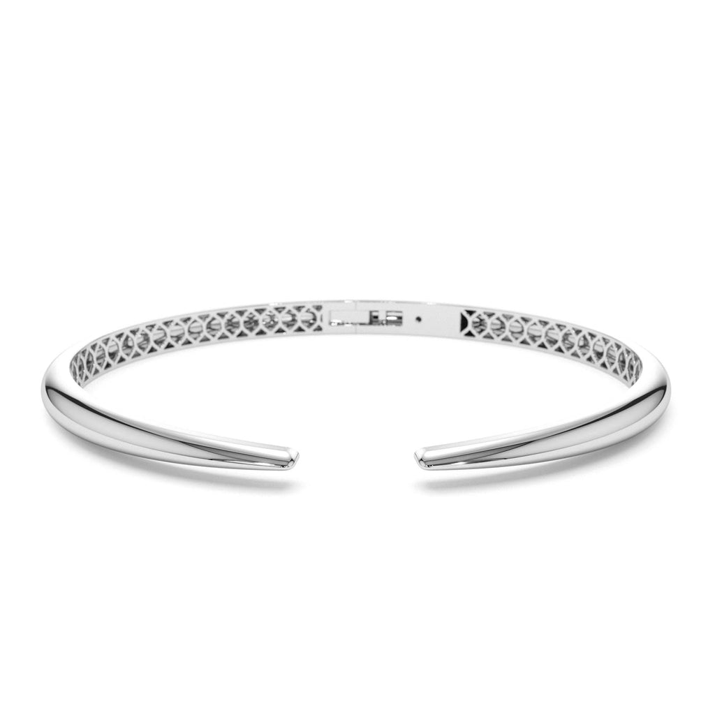 14K Gold Claw Cuff Bangle Bracelet - view 3
