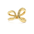 14k Unique Design Bold Gold Ring by Orlina Fine