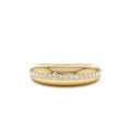 14k Gold Diamond Dome Balloon Ring by Orlina Fine