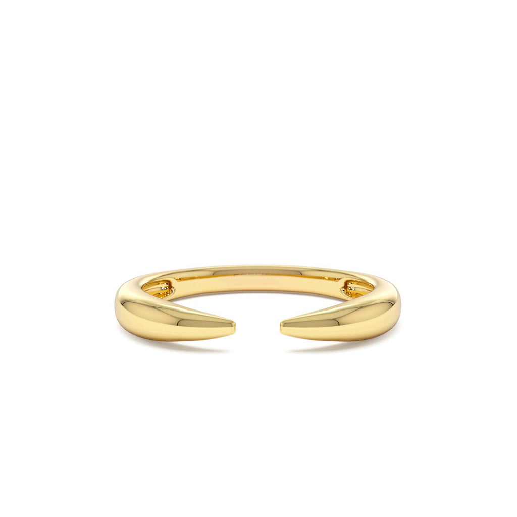 14K Open Claw Cuff Ring For Women by Orlina Fine