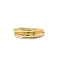 14k Dome Dual Band Stackable Statement Ring by Orlina Fine