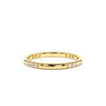 14k Multi Station Diamond Eternity Ring by Orlina Fine