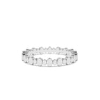 14k Alternating Size Oval Ring - view 2