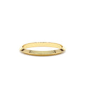 14K 2MM Knife Edge Wedding Band by Orlina Fine