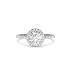 1.25 CTW 14K Halo Setting Round Brilliant Lab Grown Diamond Engagement Ring - view 2