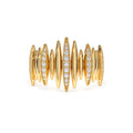 14K Unique Diamond Spike Ring by Orlina Fine