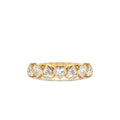 14K Heart Shape Up Down Bezel Setting Diamond Ring by Orlina Fine