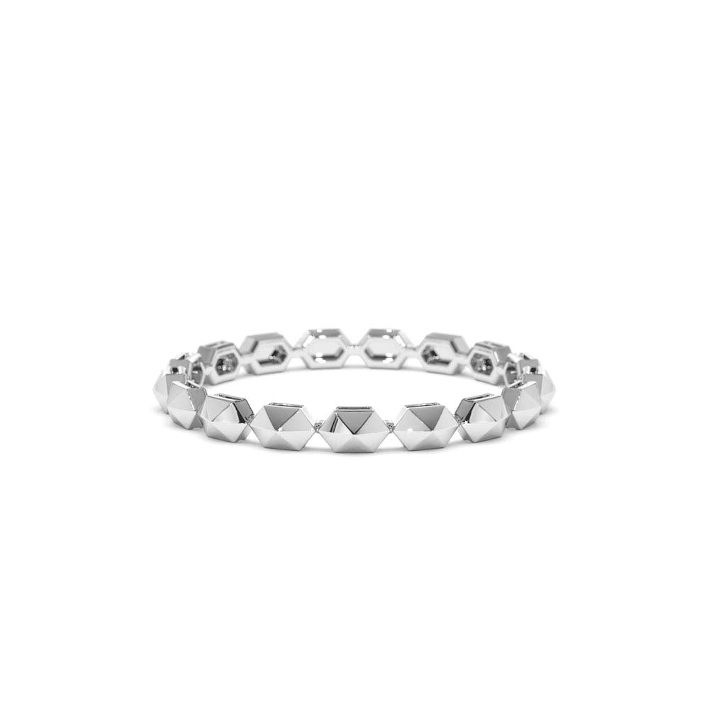 14K Petite Mini Pyramid Ring - view 3
