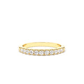 14K Gold 11 Stone Diamond Wedding Band 1/3ct by Orlina Fine