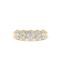 14K Gold Diamond Wedding Band by Orlina Fine