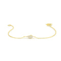 14K Gold Diamond Bracelet by Orlina Fine