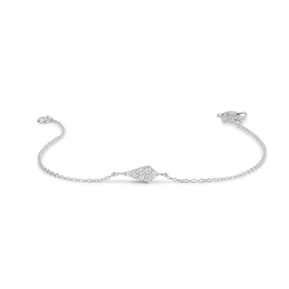 14K Gold Diamond Bracelet - view 3
