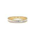 14K Prong Setting Full Eternity Baguette Diamond Ring by Orlina Fine