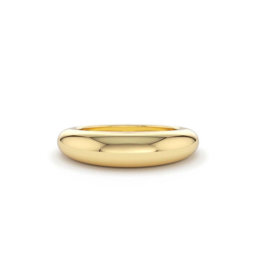 14K Chunky Dome Ring by Orlina Fine