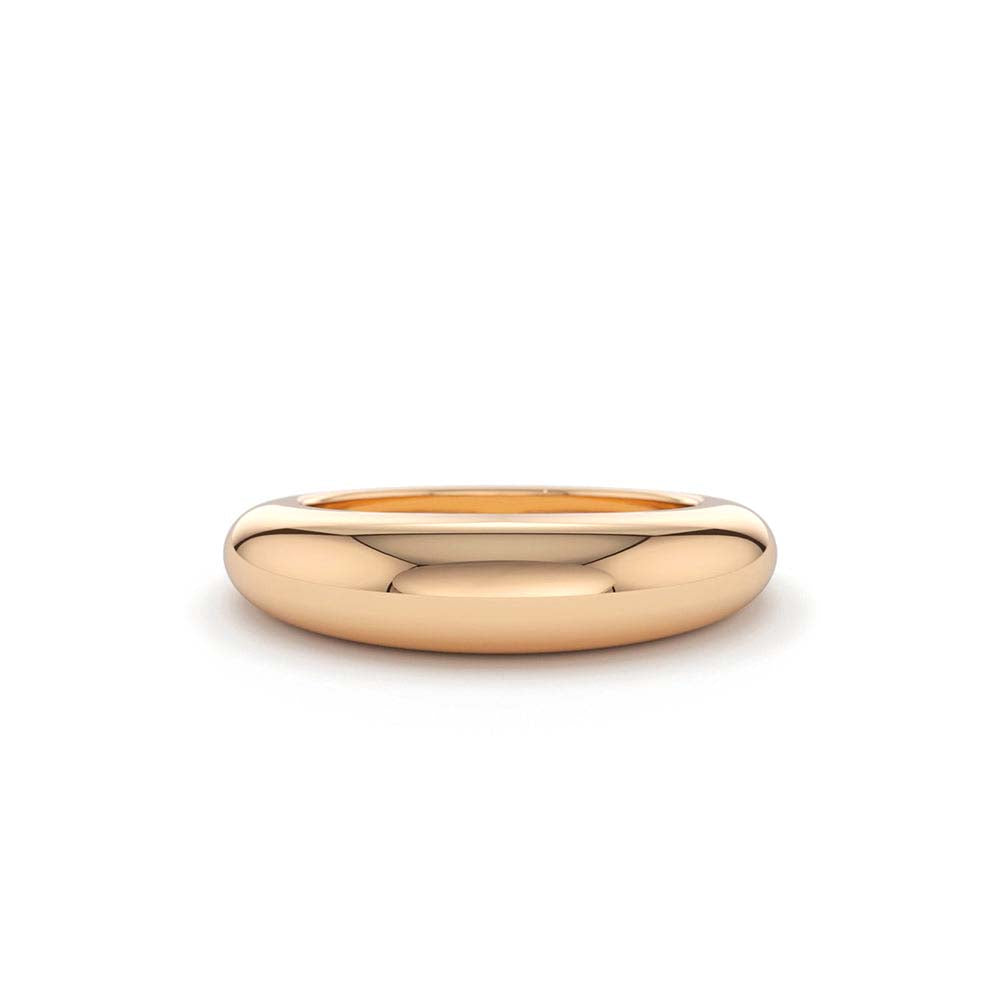 14K Chunky Dome Ring - view 2