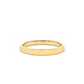 14K Flat 2MM wedding band by Orlina Fine