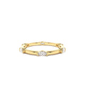 14K Stackable Marquise Diamond Eternity Ring by Orlina Fine