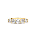 14K Five Stone 1ctw Wire Basket Diamond Ring by Orlina Fine