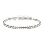 14K 2.5MM Beaded Bracelet - view 3