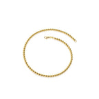 14K 2.5MM Beaded Bracelet - view 4
