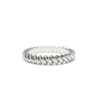 14K 2MM Twisted Rope Ring - view 3