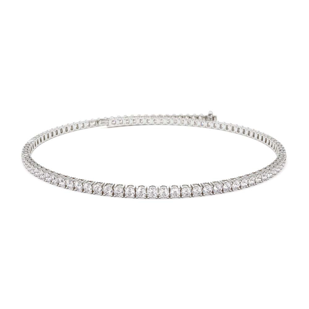 14K Diamond Tennis Bracelet 2.20 CTW - view 3