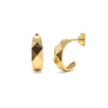 14K Gold Statement Earring by Orlina Fine