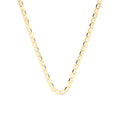 14K 3.5 MM Mariner Chain Link Necklace by Orlina Fine