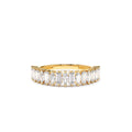 14K Marquise & Baguette Diamond Wedding Ring by Orlina Fine