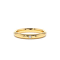 Star Setting Full Eternity Diamond Ring in 14K by Orlina Fine