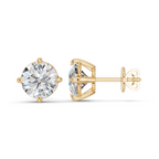 Moissanite Stud Earrings (2 Carat Total)