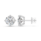 Moissanite Stud Earrings (2 Carat Total)