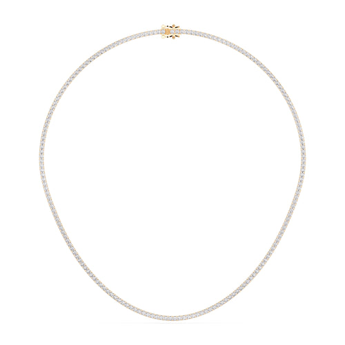 Moissanite Tennis Necklace (16 Inch )