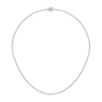Moissanite Tennis Necklace (16 Inch)