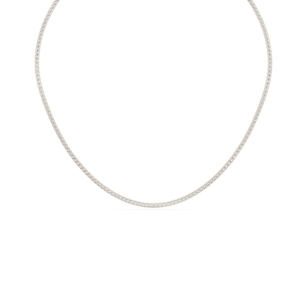Moissanite Tennis Necklace (16 Inch )