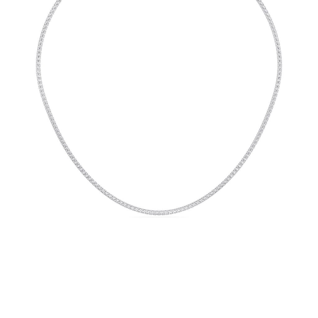 Moissanite Tennis Necklace (16 Inch )